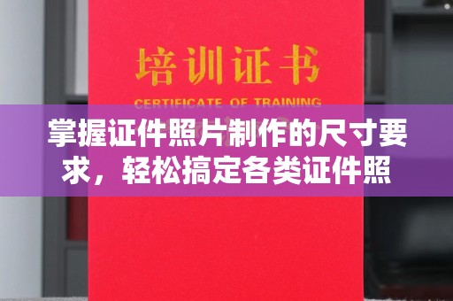 娄星掌握证件照片制作的尺寸要求，轻松搞定各类证件照