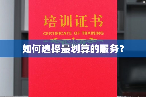 娄星如何选择最划算的服务？