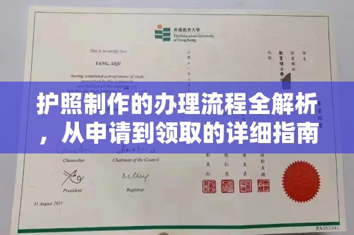娄星护照制作的办理流程全解析，从申请到领取的详细指南
