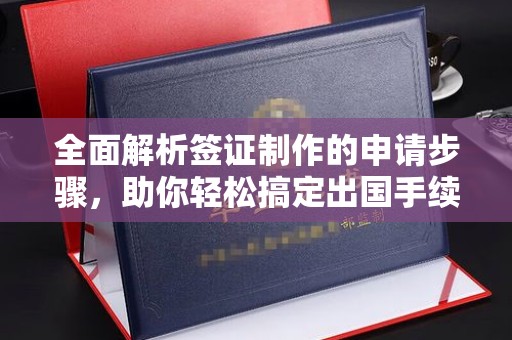 娄星全面解析签证制作的申请步骤，助你轻松搞定出国手续