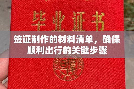 娄星签证制作的材料清单，确保顺利出行的关键步骤