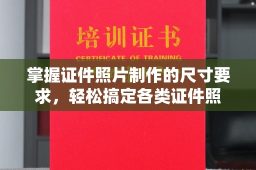 娄星掌握证件照片制作的尺寸要求，轻松搞定各类证件照