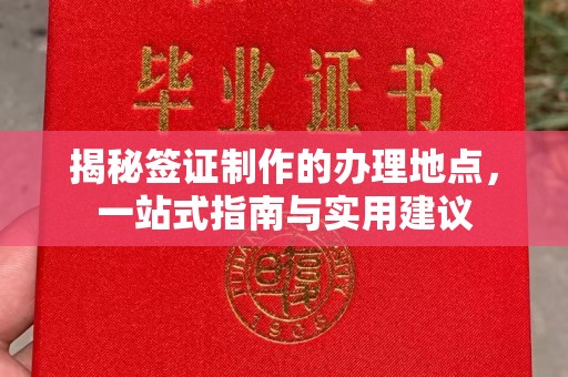 娄星揭秘签证制作的办理地点，一站式指南与实用建议