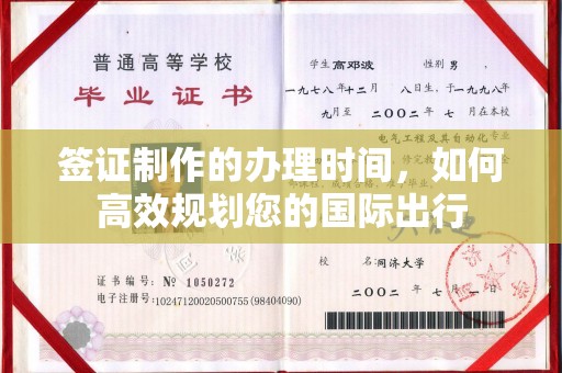 娄星签证制作的办理时间，如何高效规划您的国际出行