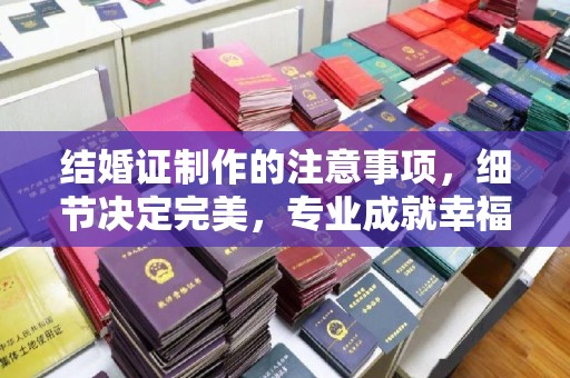 娄星结婚证制作的注意事项，细节决定完美，专业成就幸福