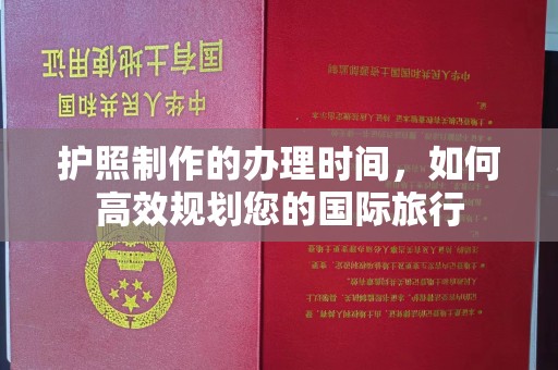娄星护照制作的办理时间，如何高效规划您的国际旅行