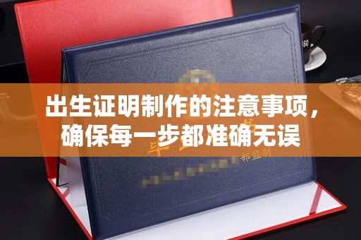 娄星出生证明制作的注意事项，确保每一步都准确无误