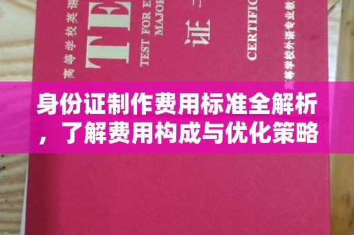 娄星身份证制作费用标准全解析，了解费用构成与优化策略