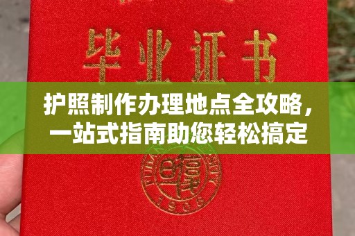 娄星护照制作办理地点全攻略，一站式指南助您轻松搞定