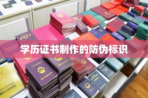 娄星学历证书制作的防伪标识
