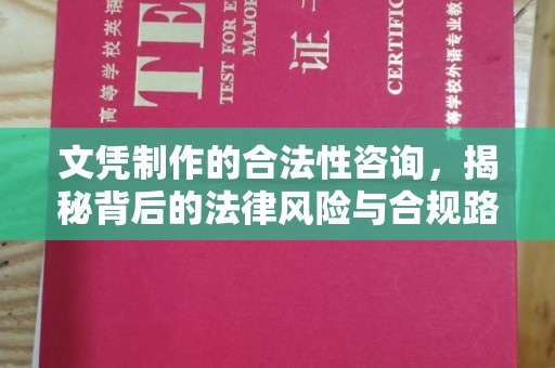 娄星文凭制作的合法性咨询，揭秘背后的法律风险与合规路径